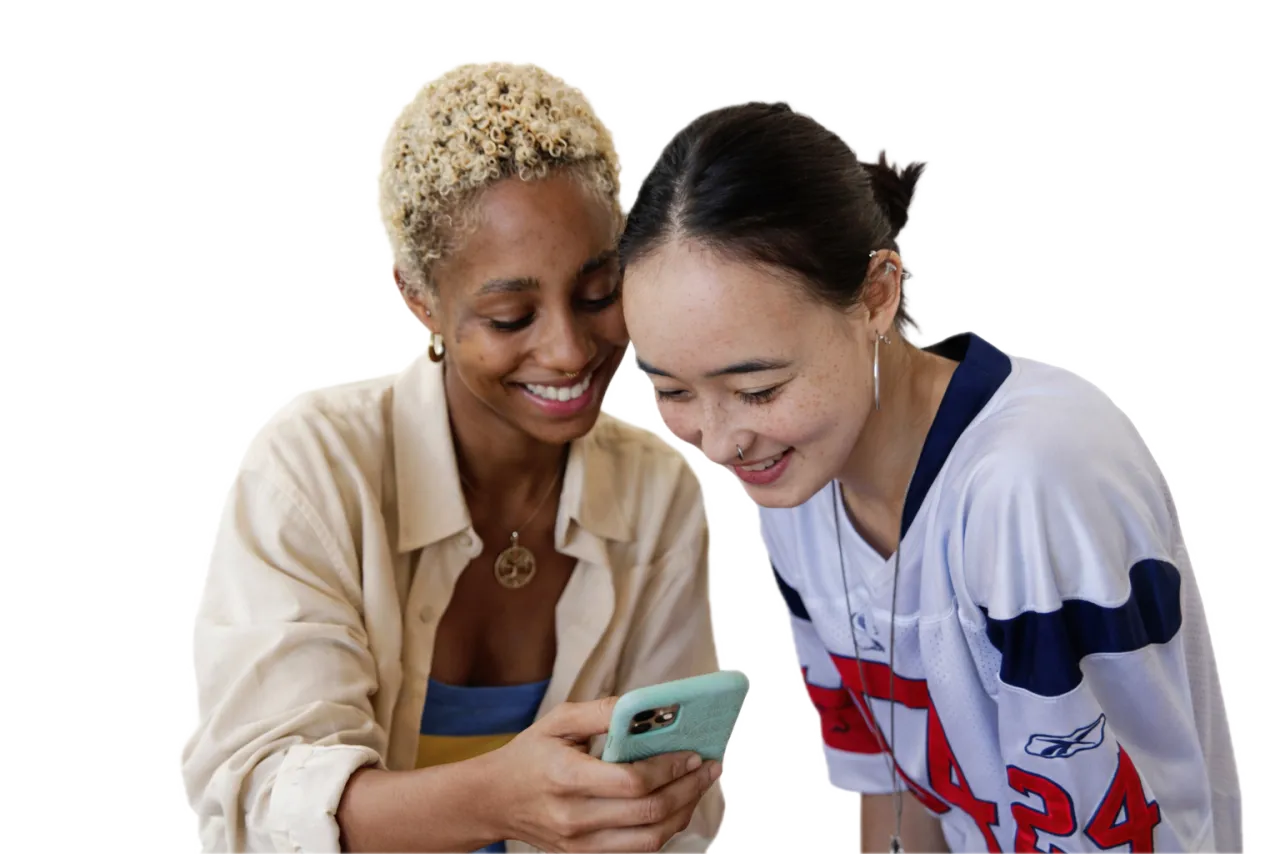 Two friends finding a primary care doctor in NYC using Trippy